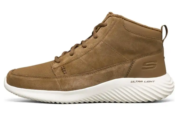 Skechers Go Walk Boots 'Tan White' Women's