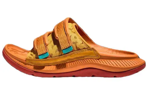 HOKA ONE ONE ORA Luxe Slip Resistant Slippers Unisex Gold