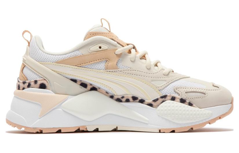 Женские кроссовки PUMA RS-X Efekt Animalia S (бежевый) — Бежевый / белый — фото 2