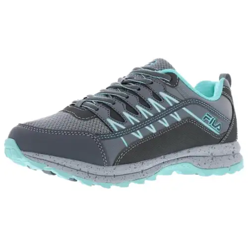 FILA Evergrand TR 21.5 Abrasion Resistant Low top Casual Shoes Women's Gray Blue