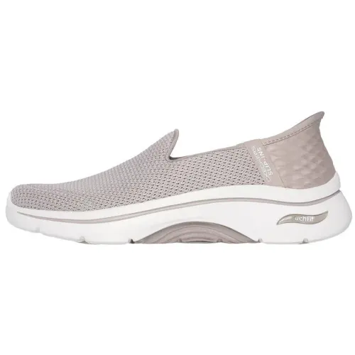 Skechers GO Walk Arch Fit 2.0 Breathable And Wear resistant Low top Casual Shoes Women's Taupe