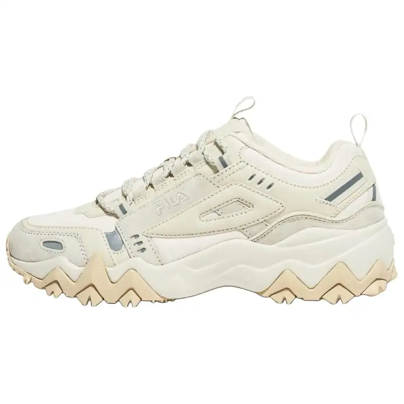 FILA TR V2 Abrasion Resistant Low top Casual Shoes Unisex Beige