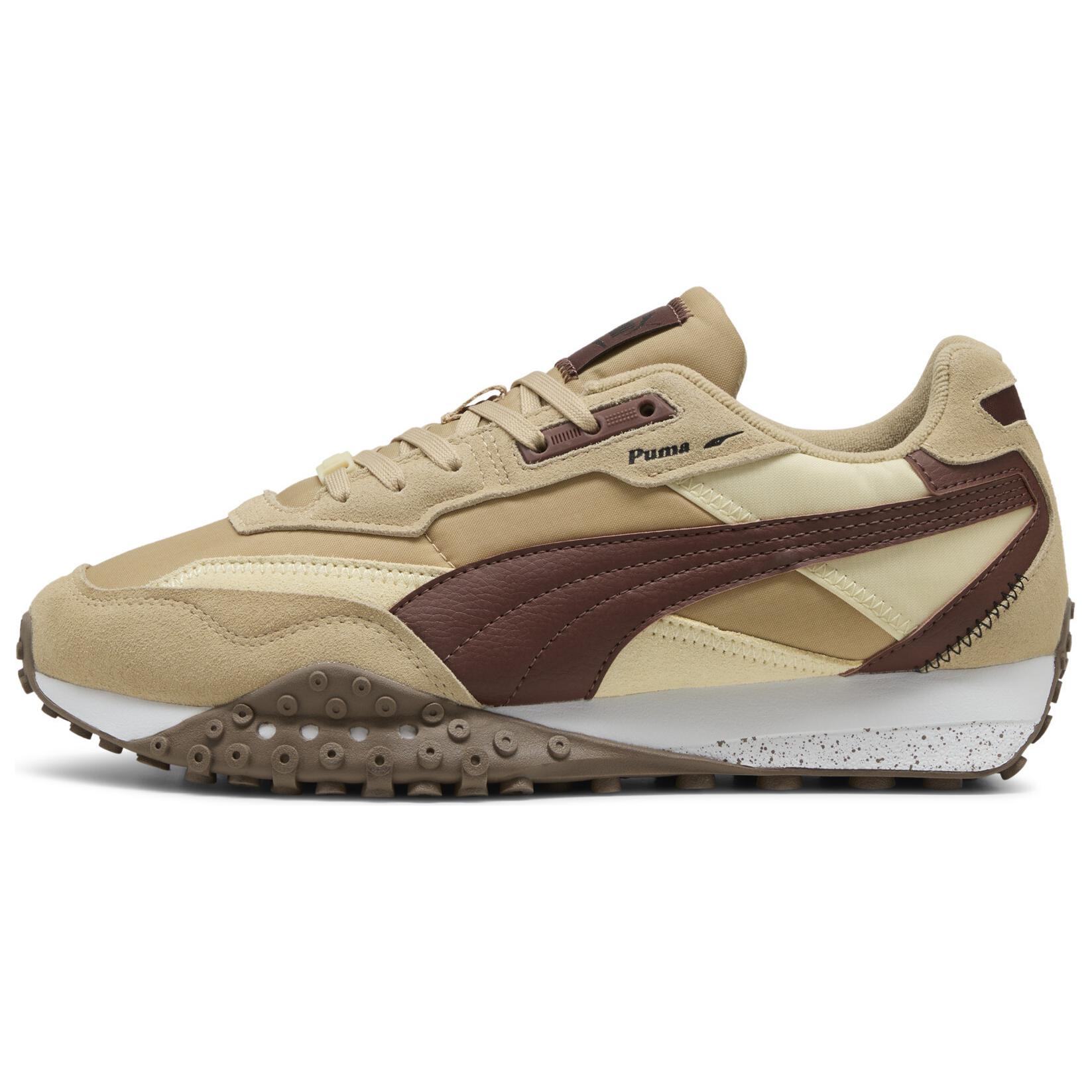 PUMA Blktop Rider Cushioning Low top Casual Shoes Unisex Brown