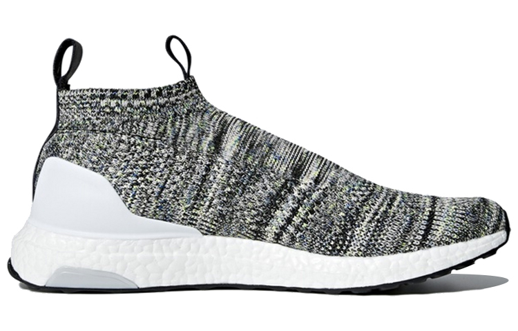Мужские кроссовки adidas ULT Oreo TF (серый / белый / черный) — Серый / белый / чёрный — фото 2