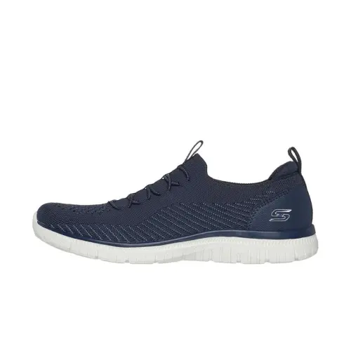 Skechers Breathable Low top Casual Shoes Women's Blue