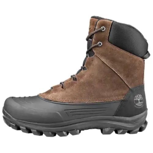 Timberland Abrasion Resistant Short Combat Boots Men's Black Brown