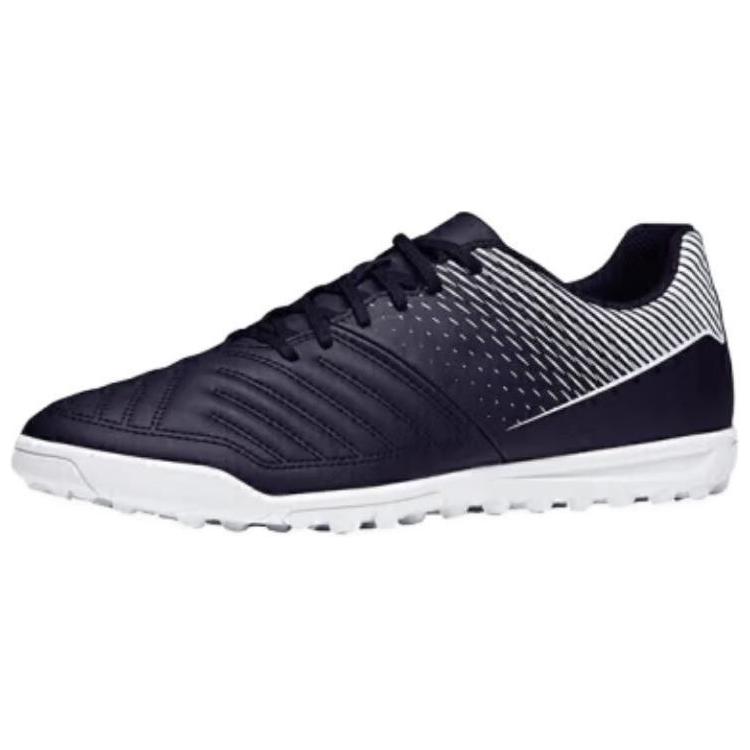 DECATHLON TF Turf Pu Cushioning Abrasion Resistant Cushioning, Wear Resistant Soccer Shoes Men’s Black
