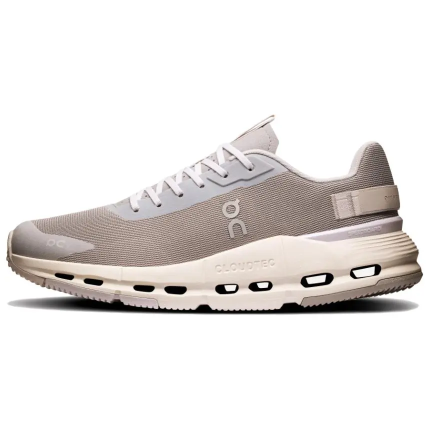 On Cloudnova Form 2 Breathable Low top Casual Shoes Women's Gray Purple