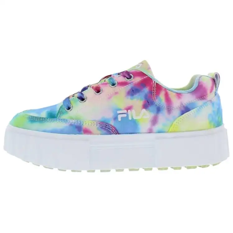 FILA Sandblast Low top Casual Shoes Women's Blue Pink