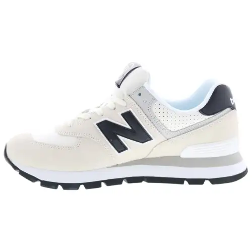 574 New Balance Rugged 'White Black'