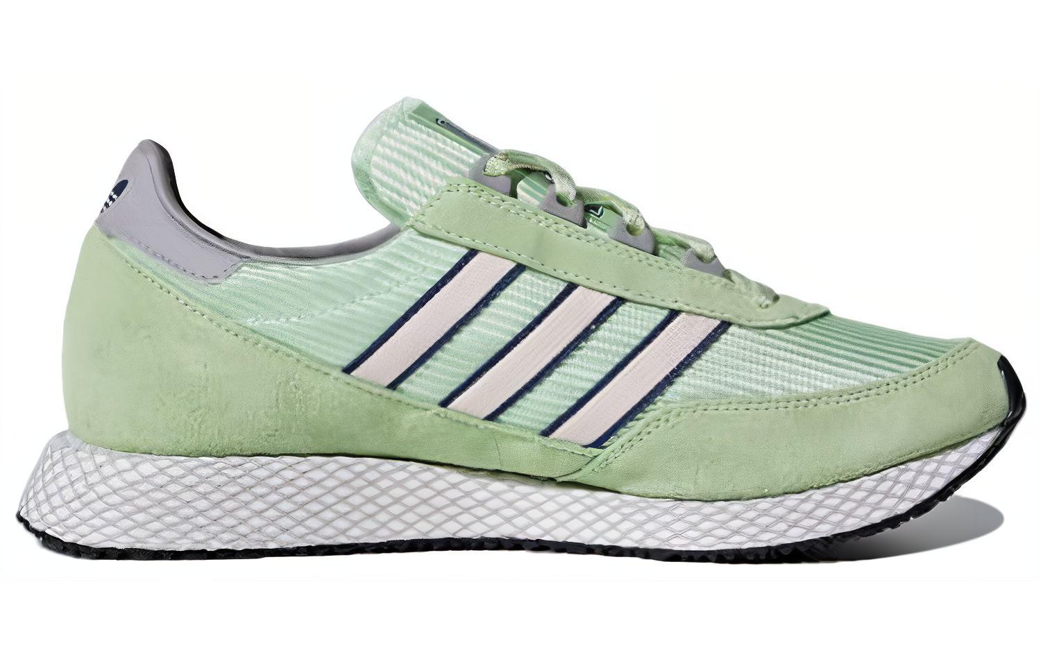 Мужские кроссовки adidas Originals Glenbuck (зелено-розовые) — фото 2