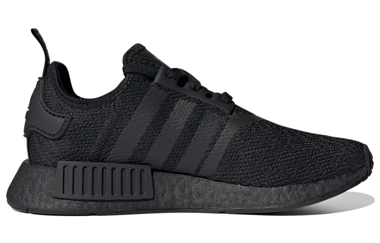 Женские кроссовки adidas originals NMD_R1 (черно-золотой) — Чёрный / золотой — фото 2