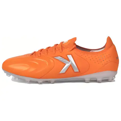KELME Grail Collection MG Multi Ground Cushioning Slip Resistant Soccer Shoes Men's Bright Orange