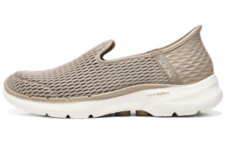 Skechers Go Walk 6 Shoes ‘Light Brown’ Women’s