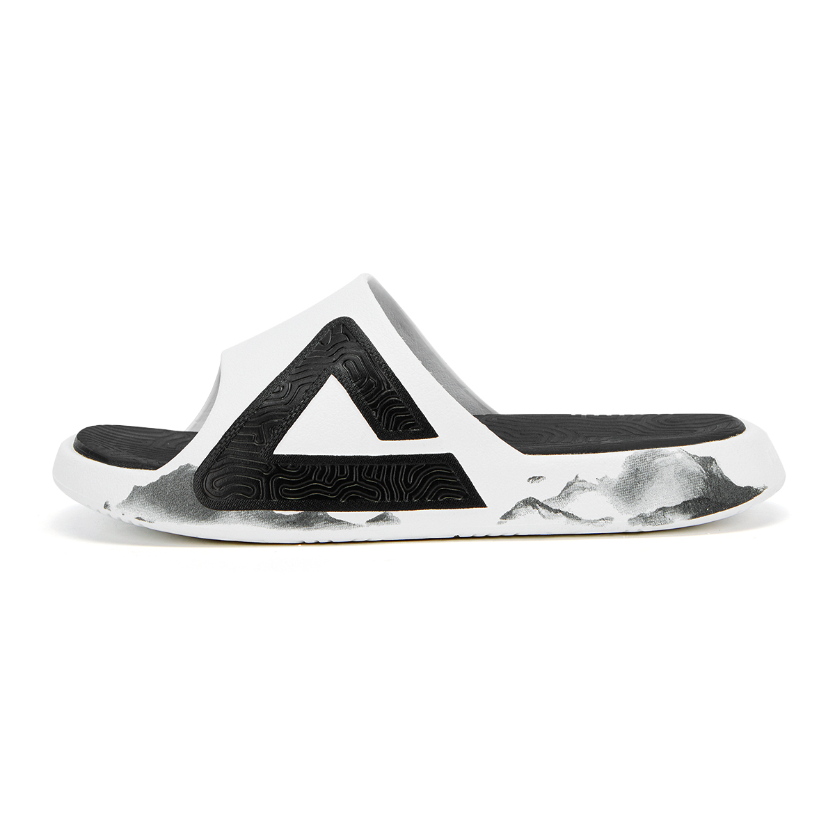Peak State 1.0 Basketball Way Trendy and Versatile EVA Totem Graffiti Slippers Same Style for Men and Women