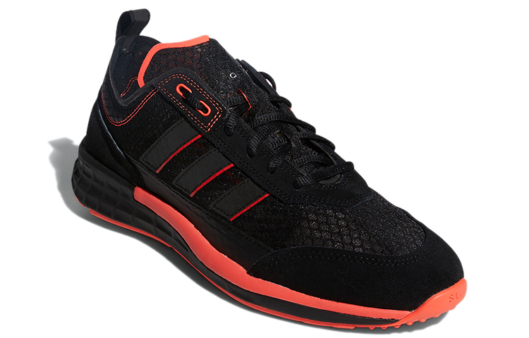 Кроссовки adidas originals SL 7200 (черно-розовые) — фото 3