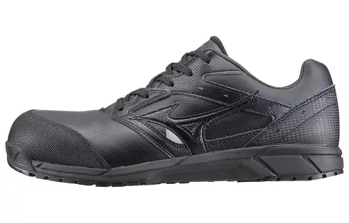 Mizuno CS Slip Resistant Abrasion Resistant Slip Resistant Abrasion Resistant Low top Sports Casual Shoes Unisex Black