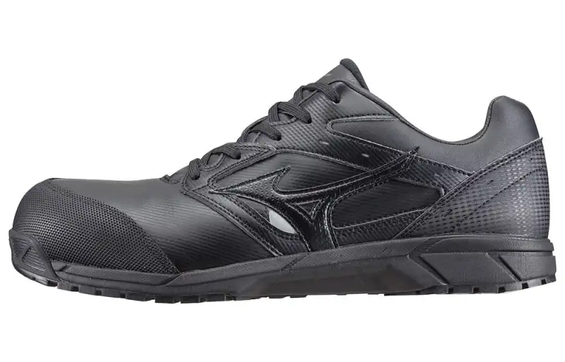Mizuno CS Slip Resistant Abrasion Resistant Slip Resistant Abrasion Resistant Low top Sports Casual Shoes Unisex Black
