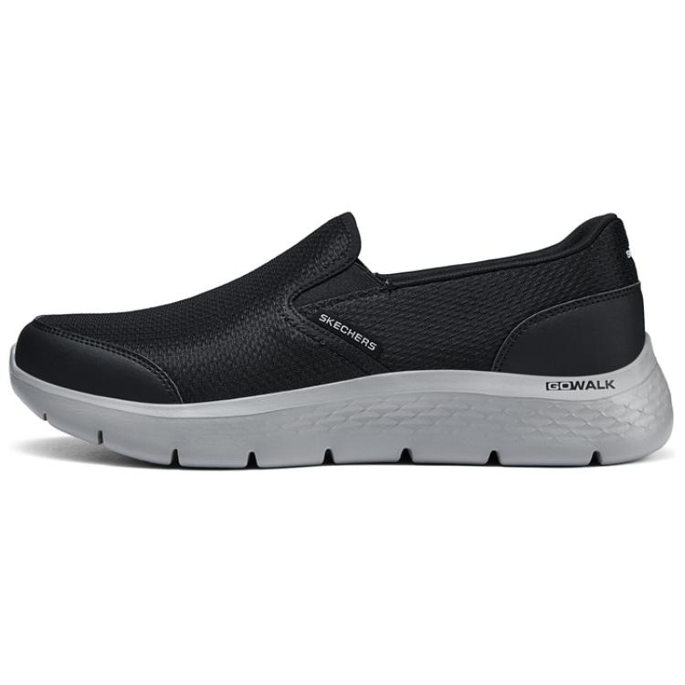 Skechers Go Walk Fle Comfortable Abrasion Resistant Low top Casual Shoes Men’s Black