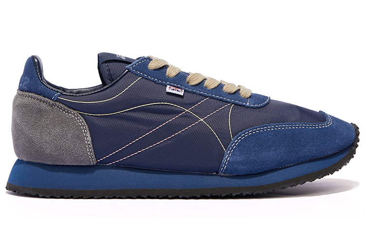 Norman Walsh Tdl Low top Casual Shoes Unisex Navy Blue & Asphalt Gray