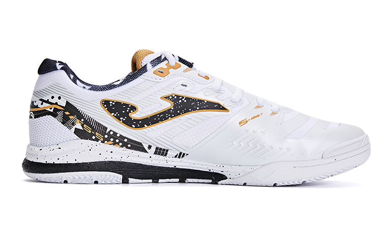 Joma Cushioning Slip Resistant Abrasion Resistant Cushioning Slip Resistant Abrasion Resistant Soccer Shoes Men’s White