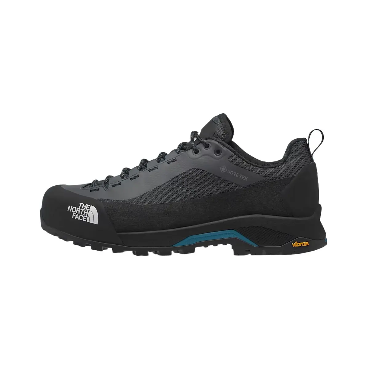 THE NORTH FACE Slip Resistant Abrasion Resistant Low top Casual Shoes Men's Gray Black