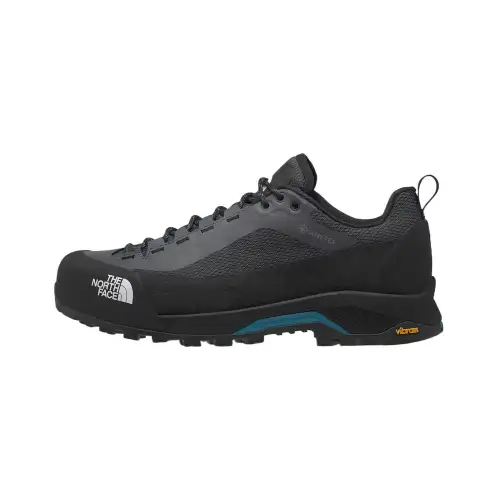 THE NORTH FACE Slip Resistant Abrasion Resistant Low top Casual Shoes Men's Gray Black