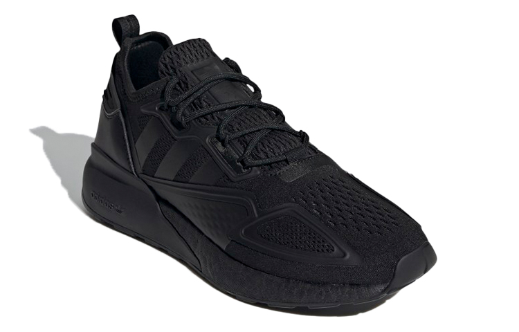 Кроссовки adidas originals ZX 2K Boost (черные) — Чёрный — фото 3