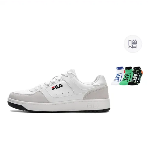 FILA Arcade Low Skate Shoes 'White Grey'