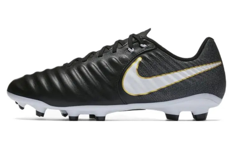 Nike Tiempo Ligera Iv Fg 'Black White Gold'