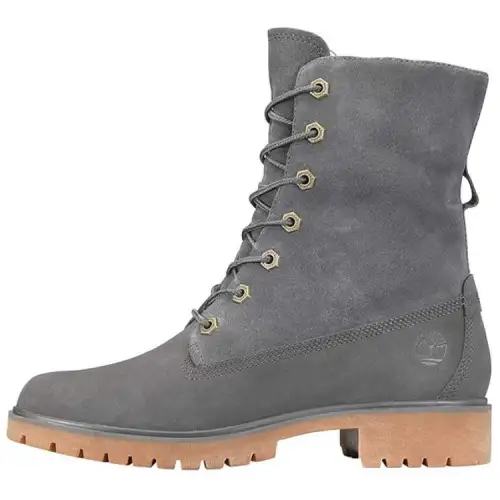 Timberland Combat Boots Women's Gray