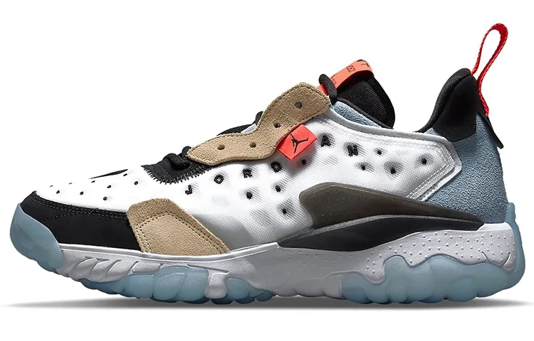 Jordan Delta 2 White Black Tan Infrared