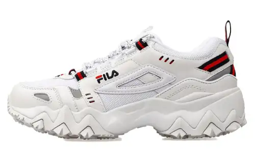FILA FUSION Fila Fellow Running Shoes White/Grey/Red Women's