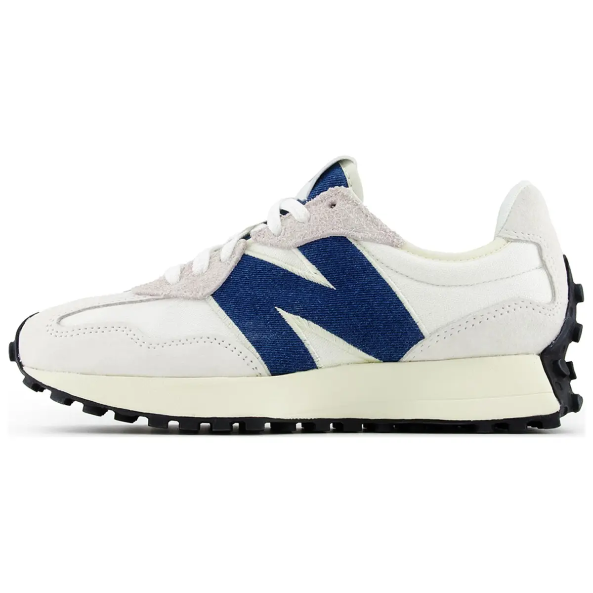 New Balance NB 327 Abrasion Resistant Abrasion Resistant Low top Casual Shoes Women's White Blue Black