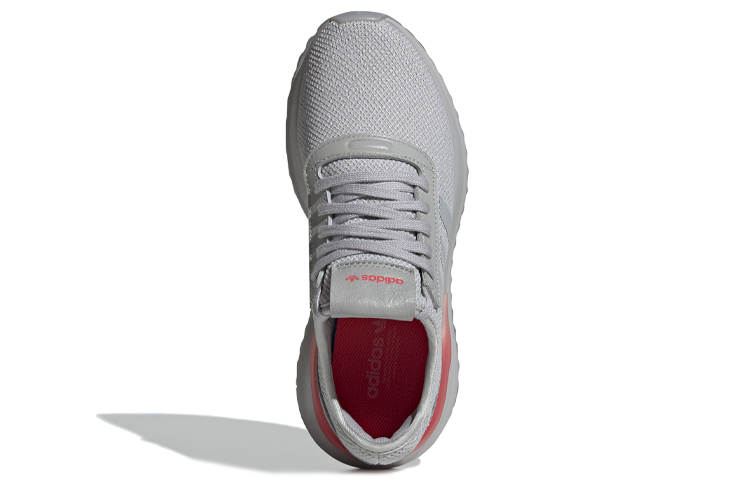 Женские кроссовки adidas originals U_Path X (розово-серые) — фото 5
