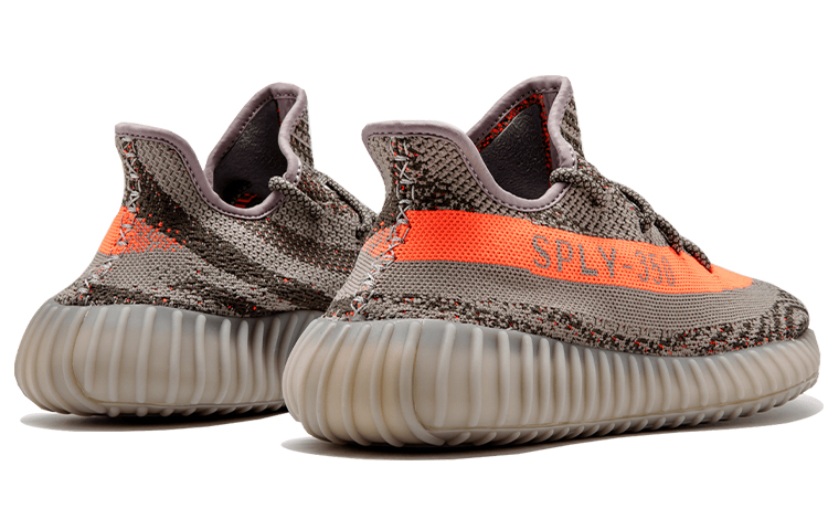 Кроссовки adidas originals Yeezy Boost 350 V2 Beluga 1.0 (серые) — фото 4
