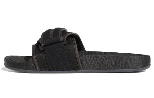 Chancletas Hu Pharrell x Chancletas Hu Adidas Originals Slide 'Black Future'