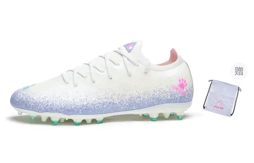 KELME MG Multi Ground Soccer Shoes Unisex White Purple