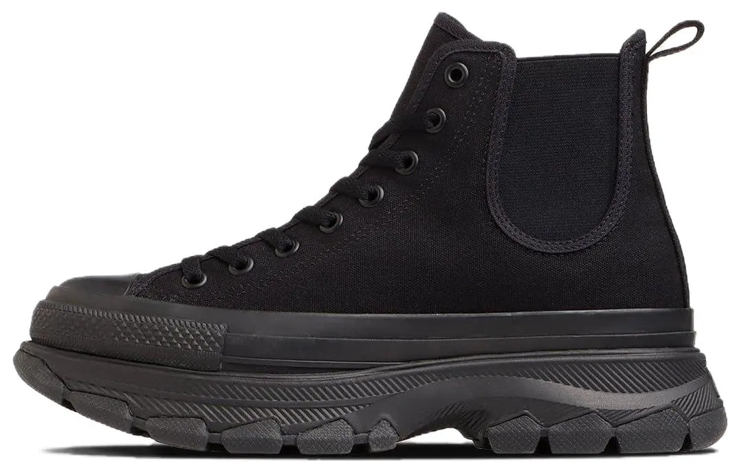 Converse All Star Trekwave Canvas Cushioning High top Casual Shoes Unisex Black Japan Version