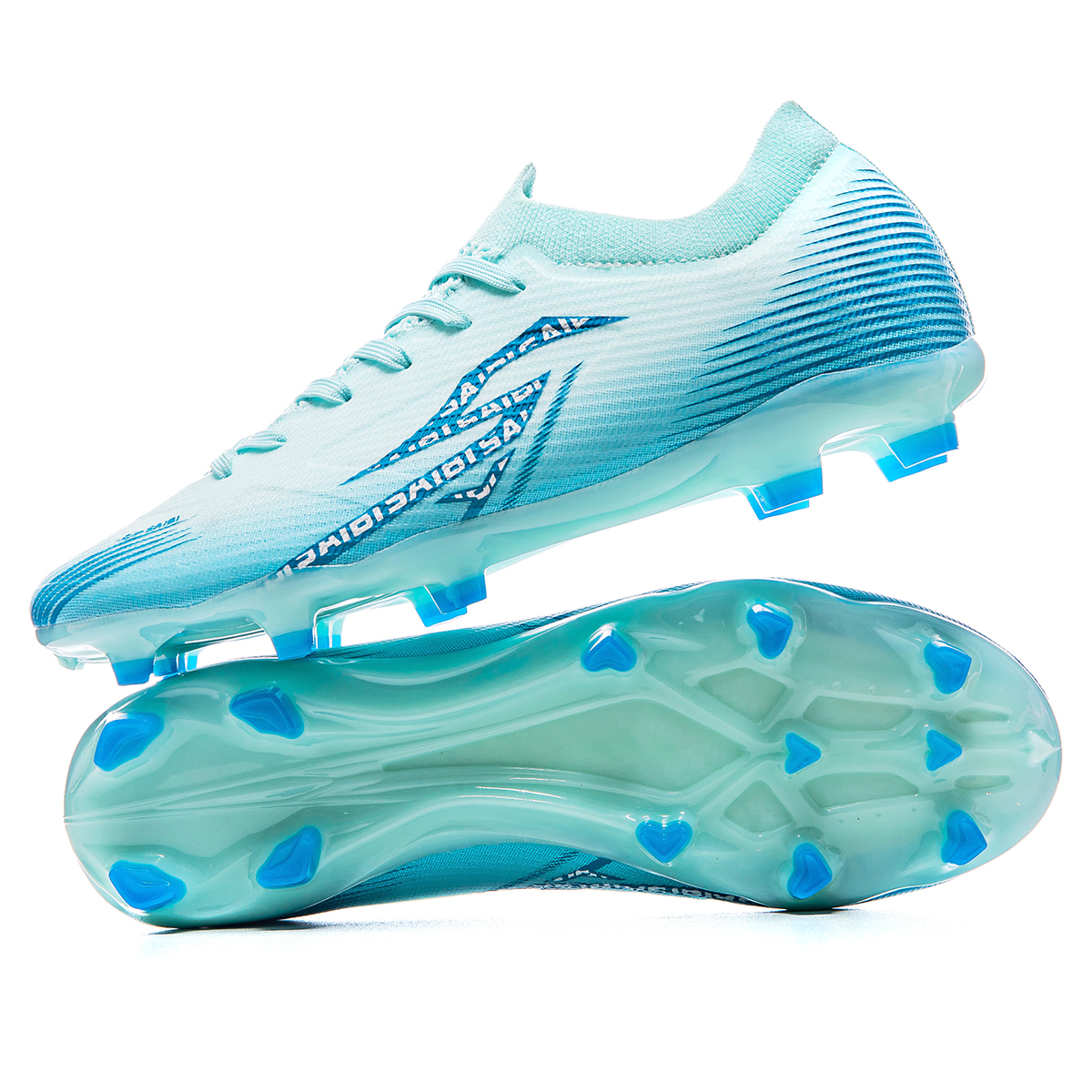 Saibi AG Artificial Ground FG Firm Ground Fabric Soccer Shoes Unisex