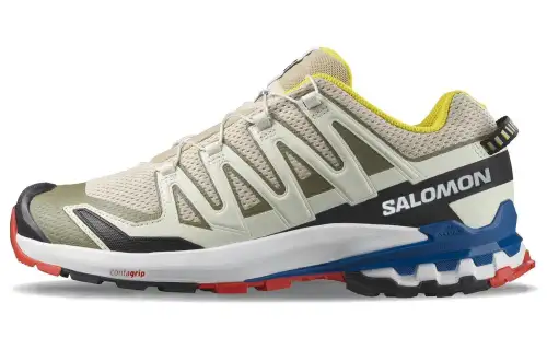 SALOMON XA Pro 3D V9 Comfortable Low top Casual Shoes Men's Beige Green