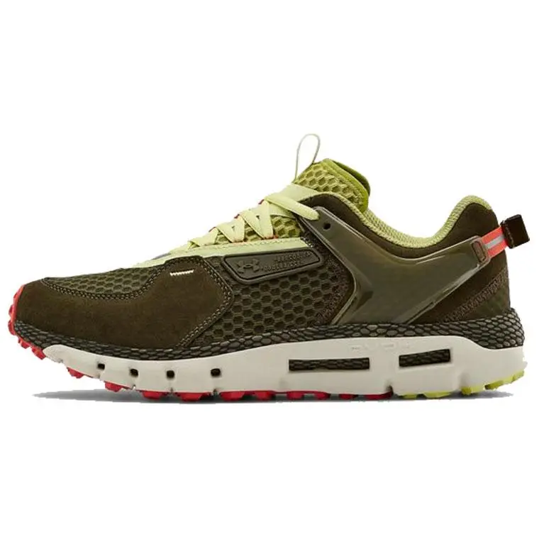 Under Armour HOVR Summit Comfortable Round Toe Cushioning Low top Casual Shoes Unisex Forward Green