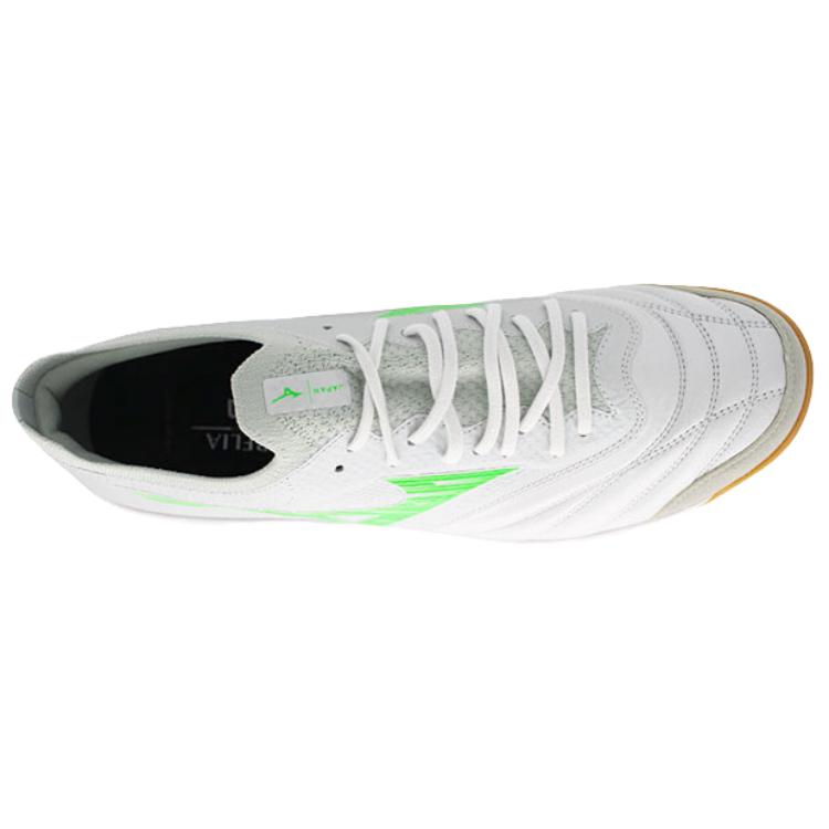 Mizuno Morelia Neo Sala B Slip Resistant Abrasion Resistant Slip Resistant Abrasion Resistant Soccer Shoes Unisex White