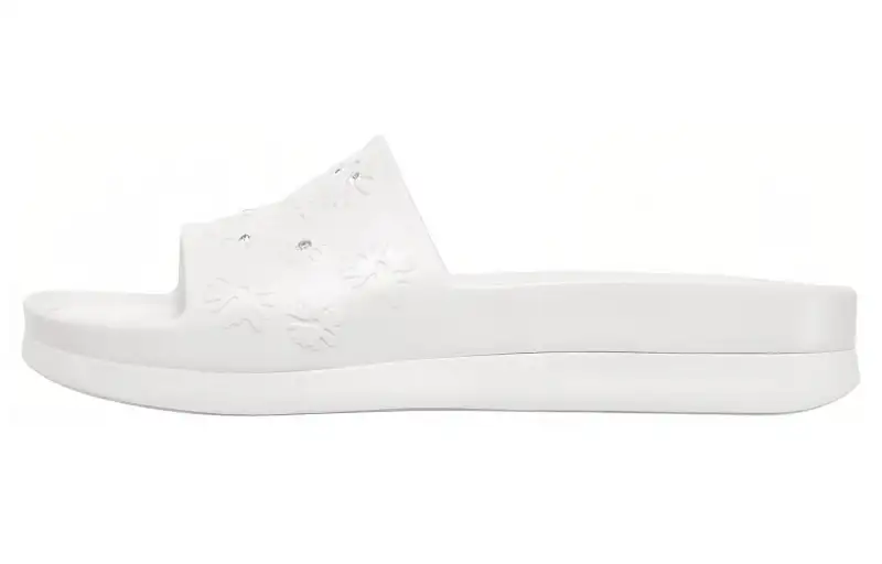Skechers Foamies Minimalist Style Rubber Sole Slide Slippers Women's White