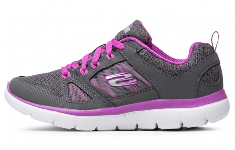 Skechers Summits Fabric Low top Casual Shoes Women's Gray Purple