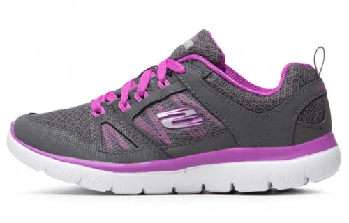 Skechers Summits Fabric Low top Casual Shoes Women's Gray Purple