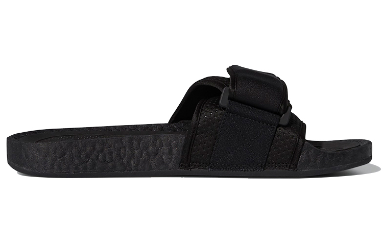 Шлепанцы adidas originals Boost Slide (черные) — фото 2