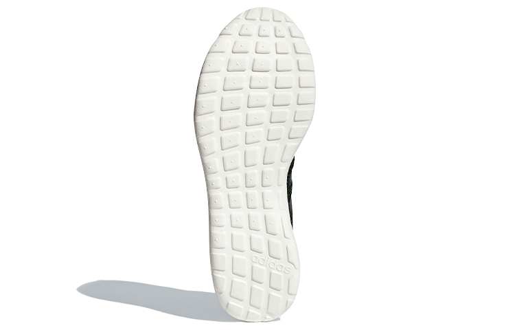 Мужские кроссовки adidas neo Lite Racer (черно-зеленые) — Чёрный / зелёный — фото 6