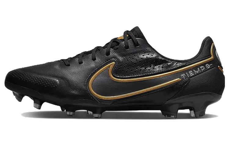 Nike Tiempo Legend 9 Elite Fg Black Metallic Gold
