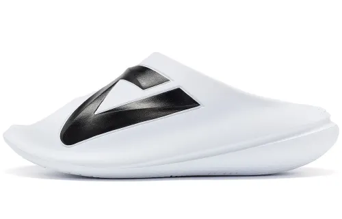 PEAK Taichi Chubby Slippers Slide Slippers Unisex All White Black